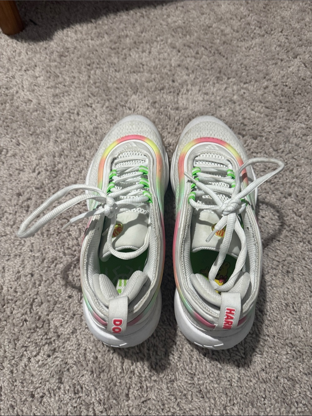Adidas D.O.N ISSUE #6 HARIBO BASKETBALL SHOES size 9.5 - Picture 3 of 10